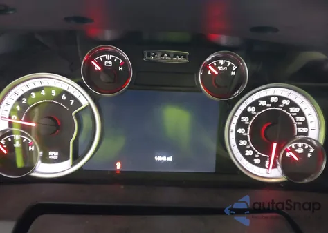 2017 Ram 2500 Big Horn 4X4 6'4 Box z USA, uszkodzony, nr VIN 3C6UR5DJ0HG782421